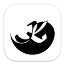 K YinYang White icon